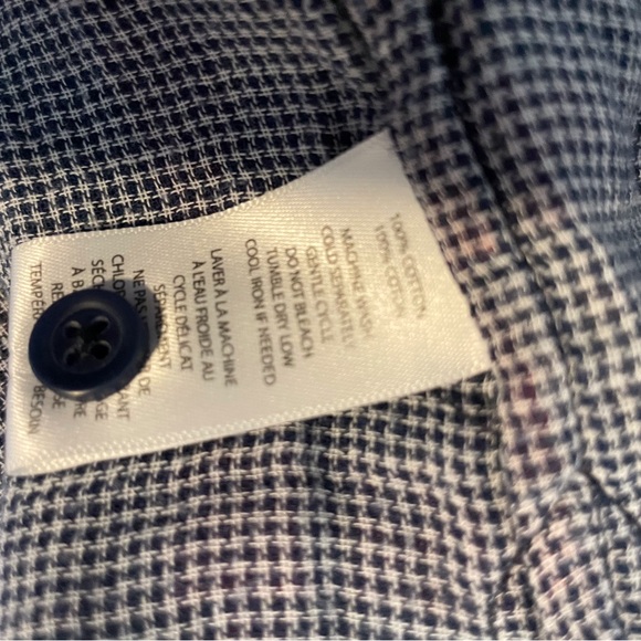 Beachlunchlounge / EUC Button Down Plaid Shirt Top Sz S - Picture 5 of 6